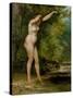 The Young Bather, 1866-Gustave Courbet-Stretched Canvas