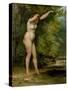 The Young Bather, 1866-Gustave Courbet-Stretched Canvas