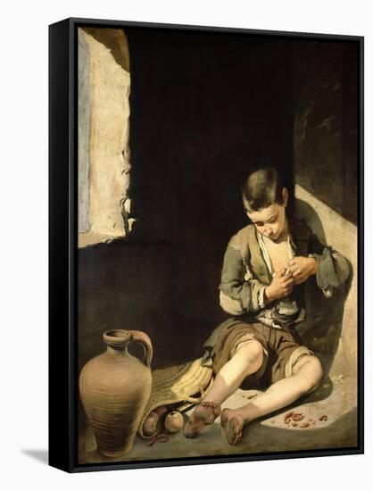 The Young Beggar, c.1650-Bartolome Esteban Murillo-Framed Stretched Canvas