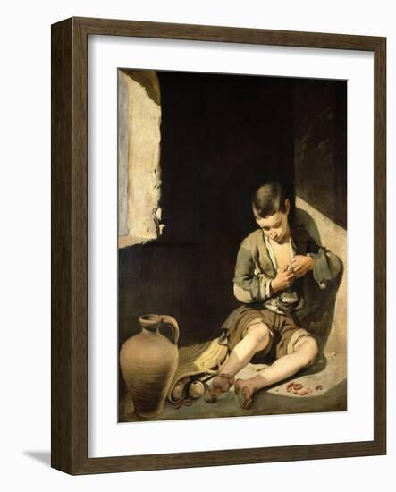 The Young Beggar, c.1650-Bartolome Esteban Murillo-Framed Giclee Print