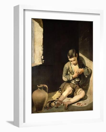 The Young Beggar, c.1650-Bartolome Esteban Murillo-Framed Giclee Print