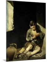 The Young Beggar. Circa 1645-1650-Bartolome Murillo-Mounted Art Print