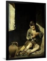 The Young Beggar. Circa 1645-1650-Bartolome Murillo-Framed Art Print