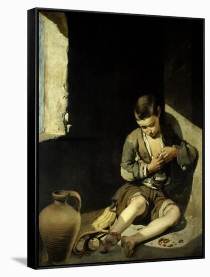 The Young Beggar. Circa 1645-1650-Bartolome Murillo-Framed Stretched Canvas