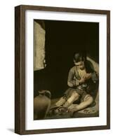 The Young Beggar-Bartolome Esteban Murillo-Framed Giclee Print