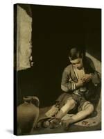 The Young Beggar-Bartolome Esteban Murillo-Stretched Canvas