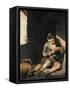 The Young Beggar-Bartolome Esteban Murillo-Framed Stretched Canvas