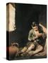 The Young Beggar-Bartolome Esteban Murillo-Stretched Canvas