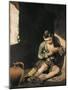 The Young Beggar-Bartolome Esteban Murillo-Mounted Art Print