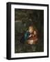 The Young Bird Catchers (Oil on Panel)-Eglon Hendrick van der Neer-Framed Giclee Print