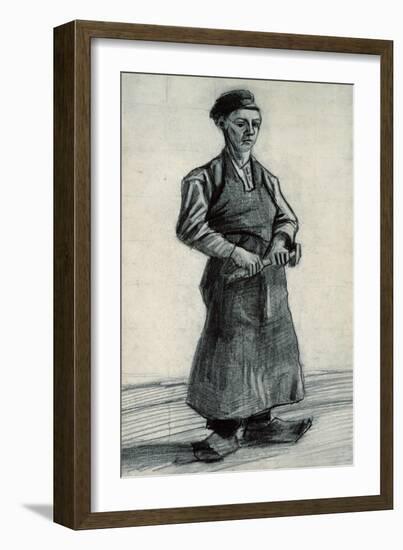 The Young Blacksmith, 1882-Vincent van Gogh-Framed Giclee Print