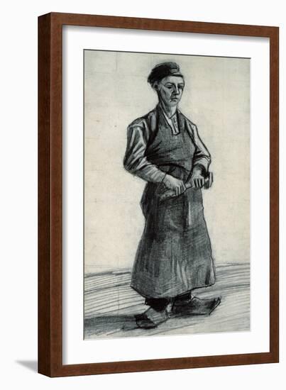 The Young Blacksmith, 1882-Vincent van Gogh-Framed Giclee Print