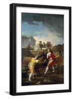 The Young Bulls, 1777-1780-Francisco de Goya y Lucientes-Framed Giclee Print