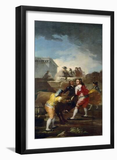 The Young Bulls, 1777-1780-Francisco de Goya y Lucientes-Framed Giclee Print