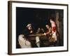 The Young Card Players-Joseph Bail-Framed Giclee Print