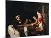 The Young Card Players-Joseph Bail-Mounted Giclee Print