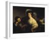 The Young Courtesan-Xavier Sigalon-Framed Giclee Print