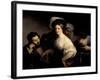 The Young Courtesan-Alexandre Francois Xavier Sigalon-Framed Giclee Print