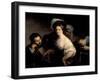 The Young Courtesan-Alexandre Francois Xavier Sigalon-Framed Giclee Print