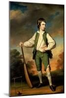 The Young Cricketer - Portrait of Lewis Cage, 1768-Francis Cotes-Mounted Giclee Print