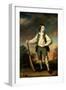 The Young Cricketer: Portrait of Lewis Cage, Full-Length, in a Green Waistcoat and Breeches-Francis Cotes-Framed Giclee Print