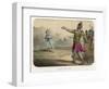 The Young David Challenges the Mighty Goliath-null-Framed Photographic Print