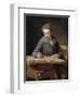 The Young Draughtsman, Portrait of Carle Vernet at the Age of 14 by Nicolas Bernard Lepicie-null-Framed Giclee Print