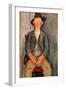 The Young Farmer, 1918-Amedeo Modigliani-Framed Giclee Print