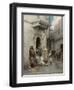 The Young Flower Seller; Le Jeune Marchand De Fleurs-Pierre Outin-Framed Giclee Print
