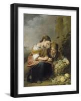 The Young Fruit Merchant, about 1670/75-Bartolomé Estéban Murillo-Framed Giclee Print