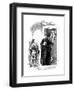 The Young Galileo and Ostilio Ricci-null-Framed Giclee Print