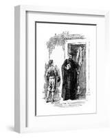 The Young Galileo and Ostilio Ricci-null-Framed Giclee Print