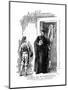 The Young Galileo and Ostilio Ricci-null-Mounted Giclee Print