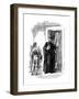 The Young Galileo and Ostilio Ricci-null-Framed Giclee Print