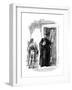 The Young Galileo and Ostilio Ricci-null-Framed Giclee Print