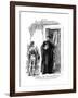 The Young Galileo and Ostilio Ricci-null-Framed Giclee Print