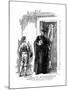 The Young Galileo and Ostilio Ricci-null-Mounted Giclee Print