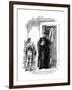 The Young Galileo and Ostilio Ricci-null-Framed Giclee Print