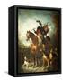 The Young Gamekeeper-Alfred Dedreux-Framed Stretched Canvas