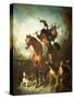 The Young Gamekeeper-Alfred Dedreux-Stretched Canvas