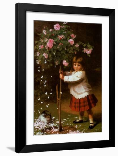 The Young Gardener-James Hayllar-Framed Art Print