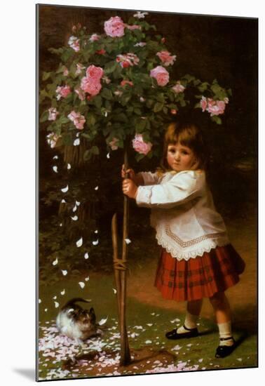 The Young Gardener-James Hayllar-Mounted Art Print