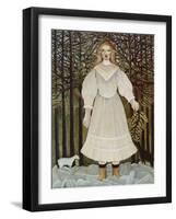 The Young Girl, 1893/95-Henri Rousseau-Framed Giclee Print