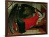 The Young Girl and Death, c.1900-Marianne Stokes-Framed Giclee Print