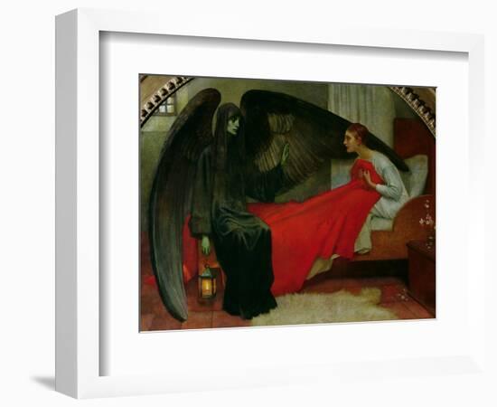 The Young Girl and Death, c.1900-Marianne Stokes-Framed Giclee Print