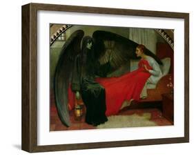 The Young Girl and Death, c.1900-Marianne Stokes-Framed Giclee Print