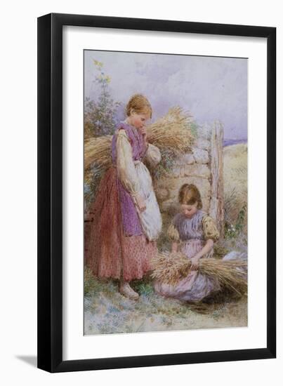 The Young Gleaners-Myles Birket Foster-Framed Giclee Print