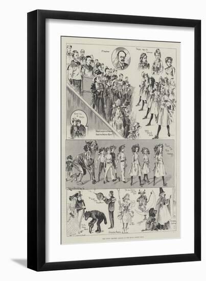 The Young Helpers' League at the Royal Albert Hall-Ralph Cleaver-Framed Giclee Print