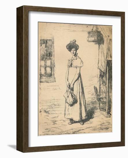 'The Young Housewife Study', c1878-William Quiller Orchardson-Framed Giclee Print