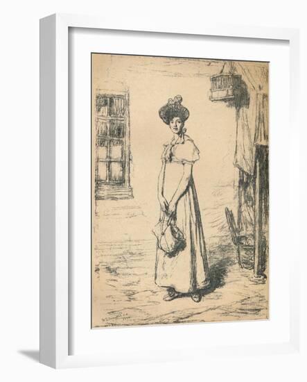 'The Young Housewife Study', c1878-William Quiller Orchardson-Framed Giclee Print